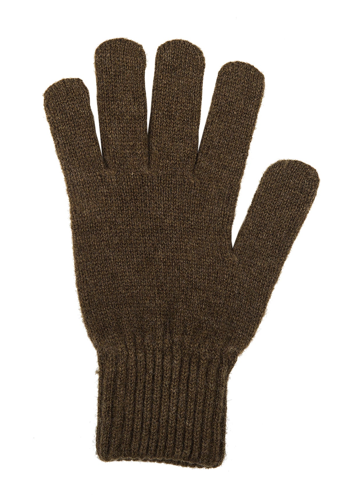 Damenhandschuhe aus Kaschmirmischung, Farbe Khaki, Ansicht 3 | Dalle Piane Cashmere