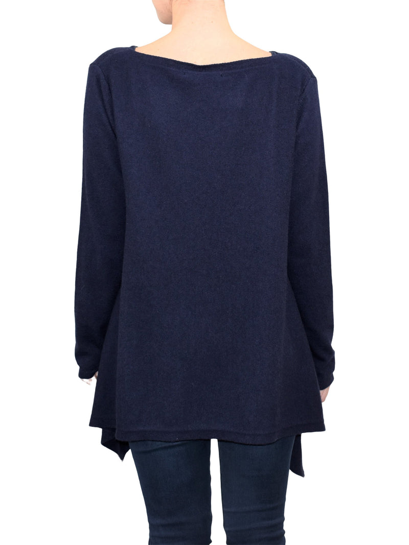 Symmetrischer Maxipull Kaschmir-Gemisch | Dalle Piane Cashmere