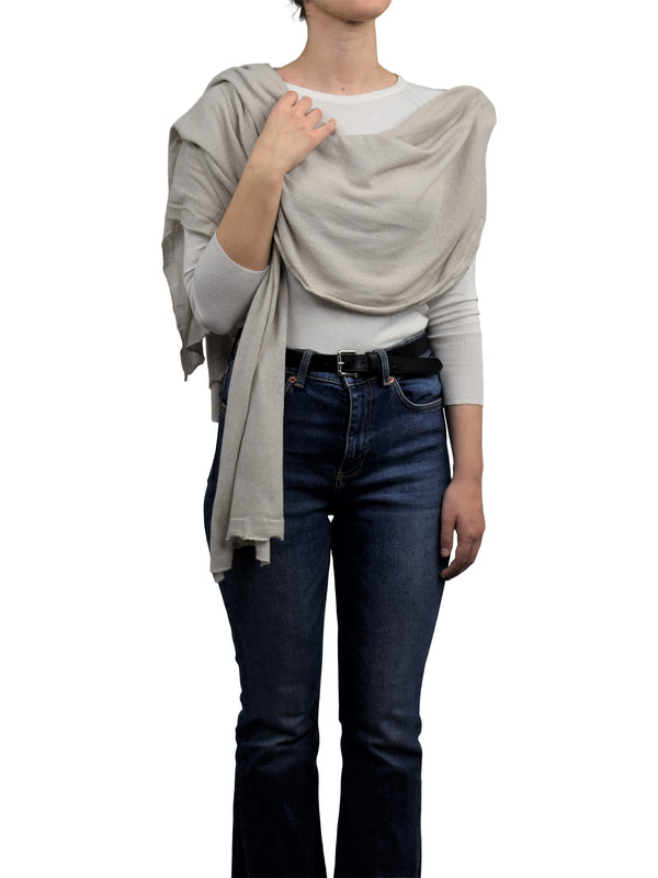 Stola 85% Baumwolle 15% Kaschmir | Dalle Piane Cashmere