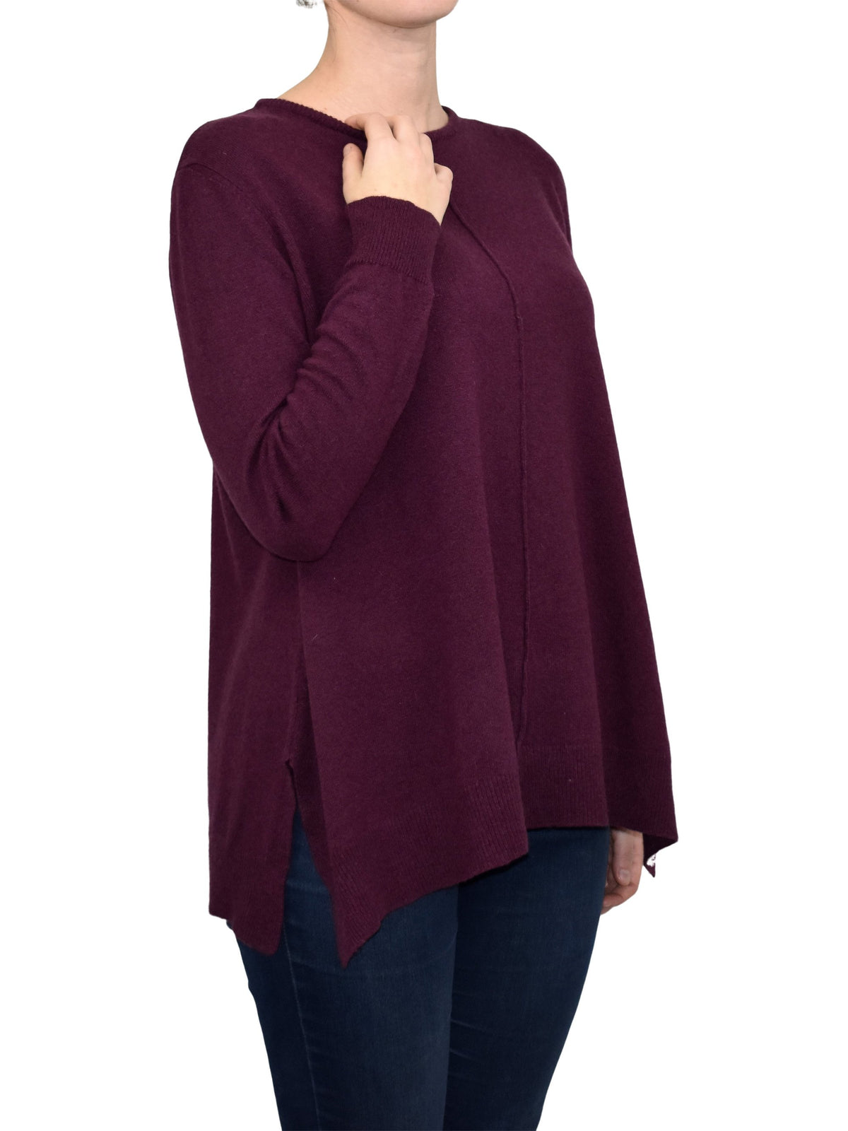 Ausgestellter Maxipull Kaschmir-Gemisch | Dalle Piane Cashmere
