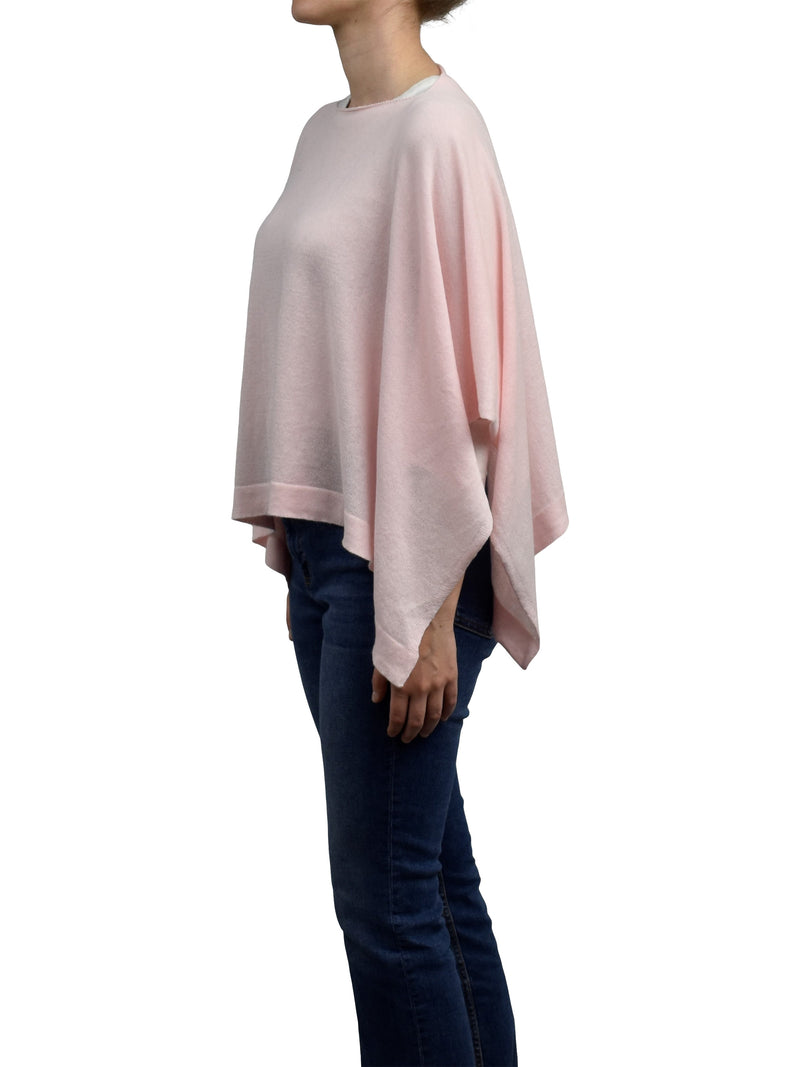 Poncho 85% Baumwolle 15% Kaschmir | Dalle Piane Cashmere