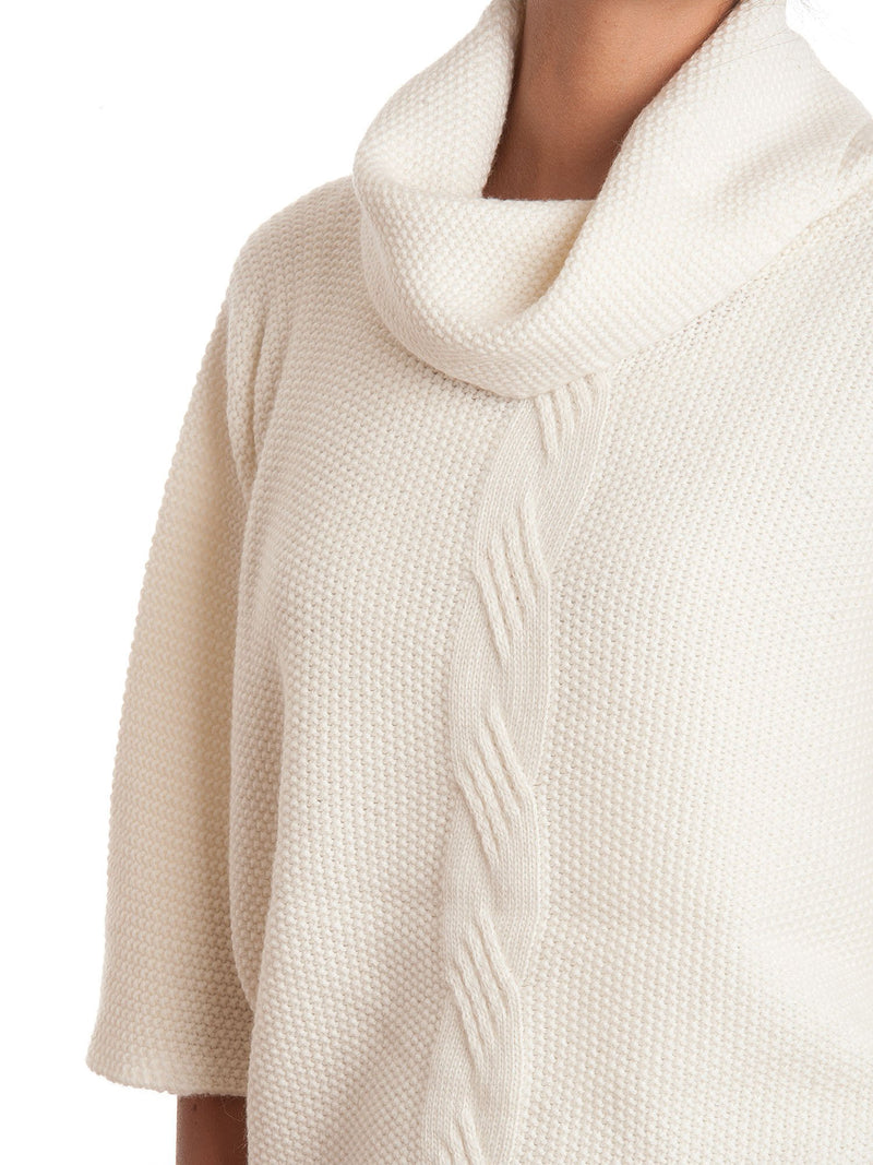 Jersey mit Geflecht aus Mixed Kaschmir | Dalle Piane Cashmere