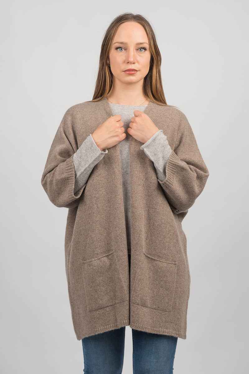 Giacca manica 3/4 misto cashmere | Dalle Piane Cashmere