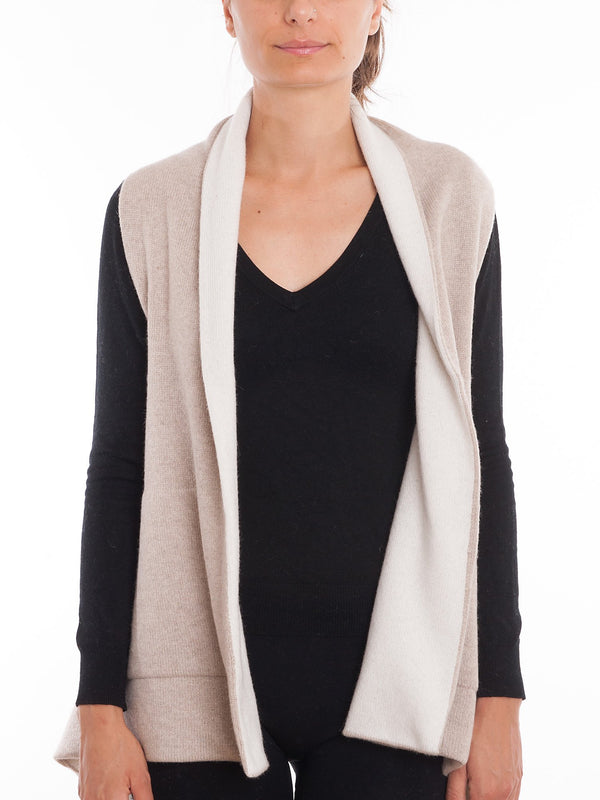 Zweifarbig Kap Kaschmirmischung | Dalle Piane Cashmere