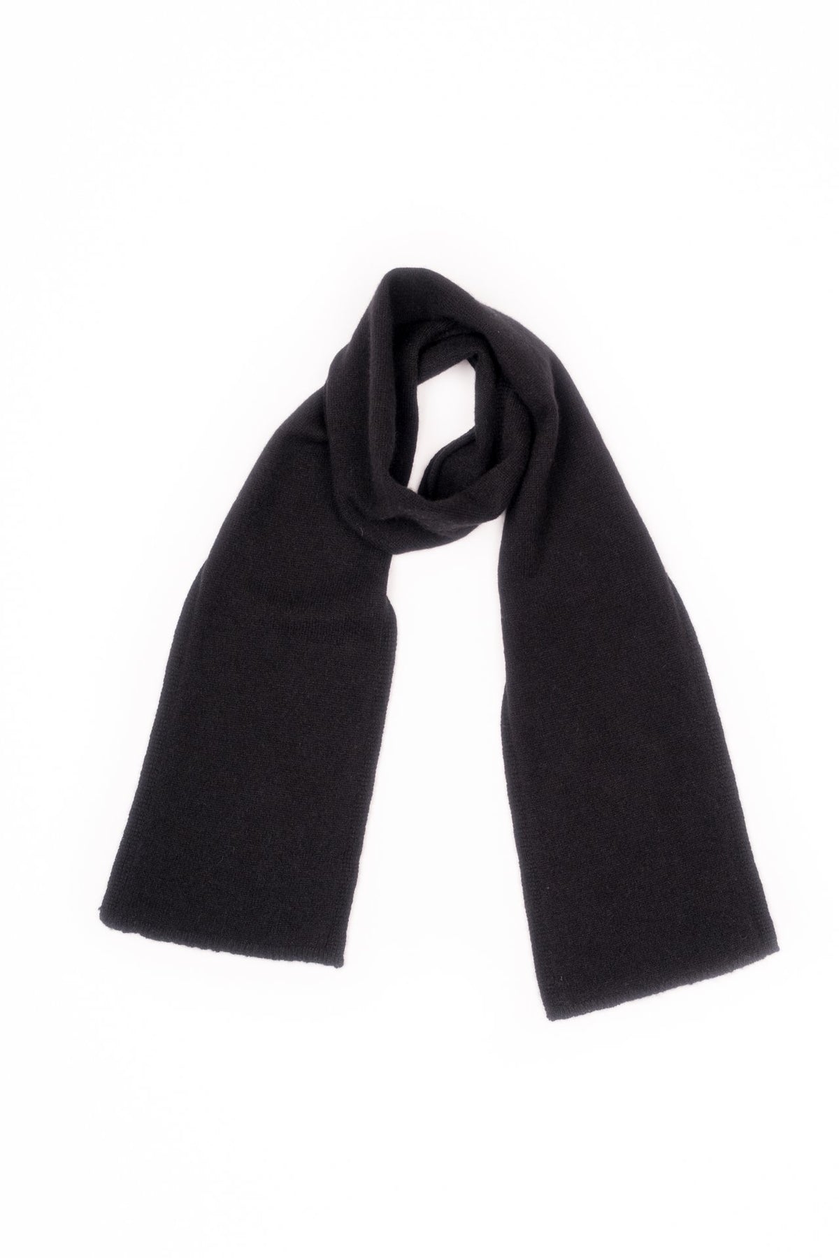 Kinderschal 100 % Kaschmir, Farbe Schwarz | Dalle Piane Cashmere