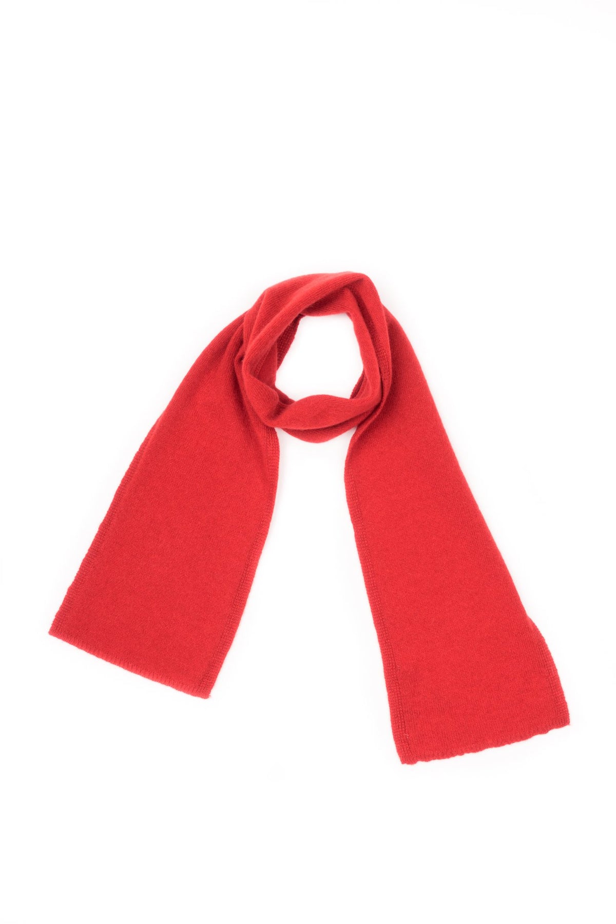Kinderschal 100 % Kaschmir, Farbe Rot | Dalle Piane Cashmere