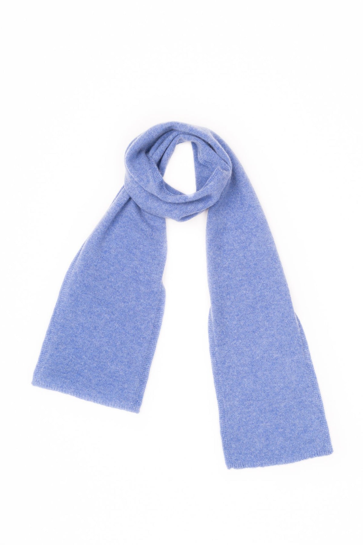 Kinderschal 100 % Kaschmir, Farbe Hellblau | Dalle Piane Cashmere