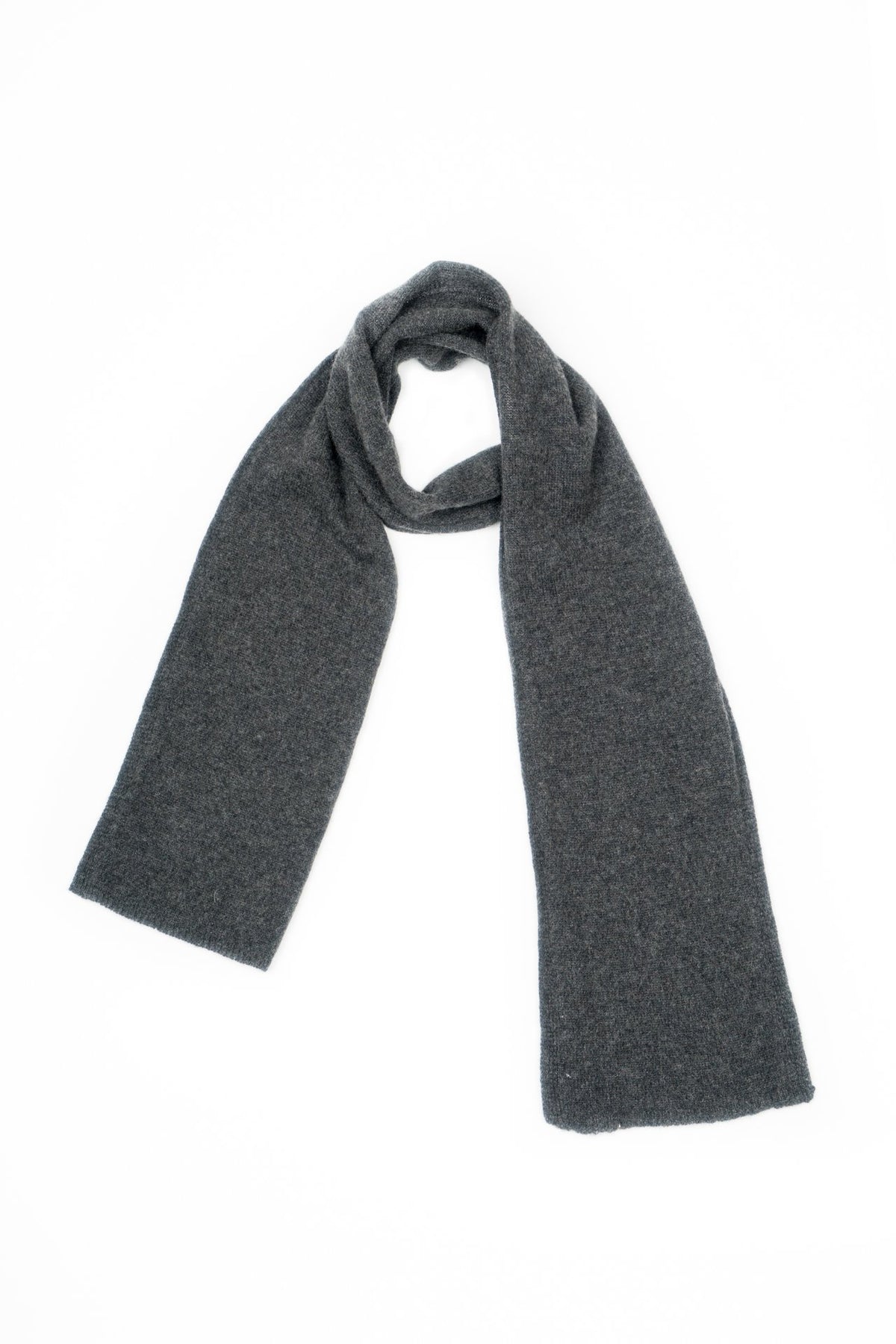 Kinderschal 100 % Kaschmir, Farbe Anthrazit | Dalle Piane Cashmere