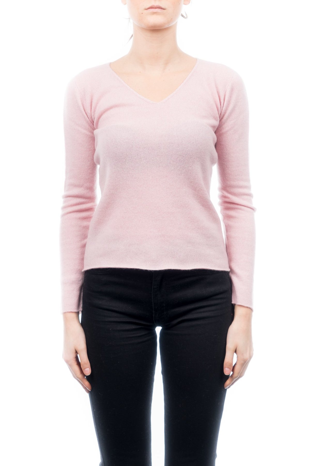 V-Ausschnitt 100% Kaschmir | Dalle Piane Cashmere