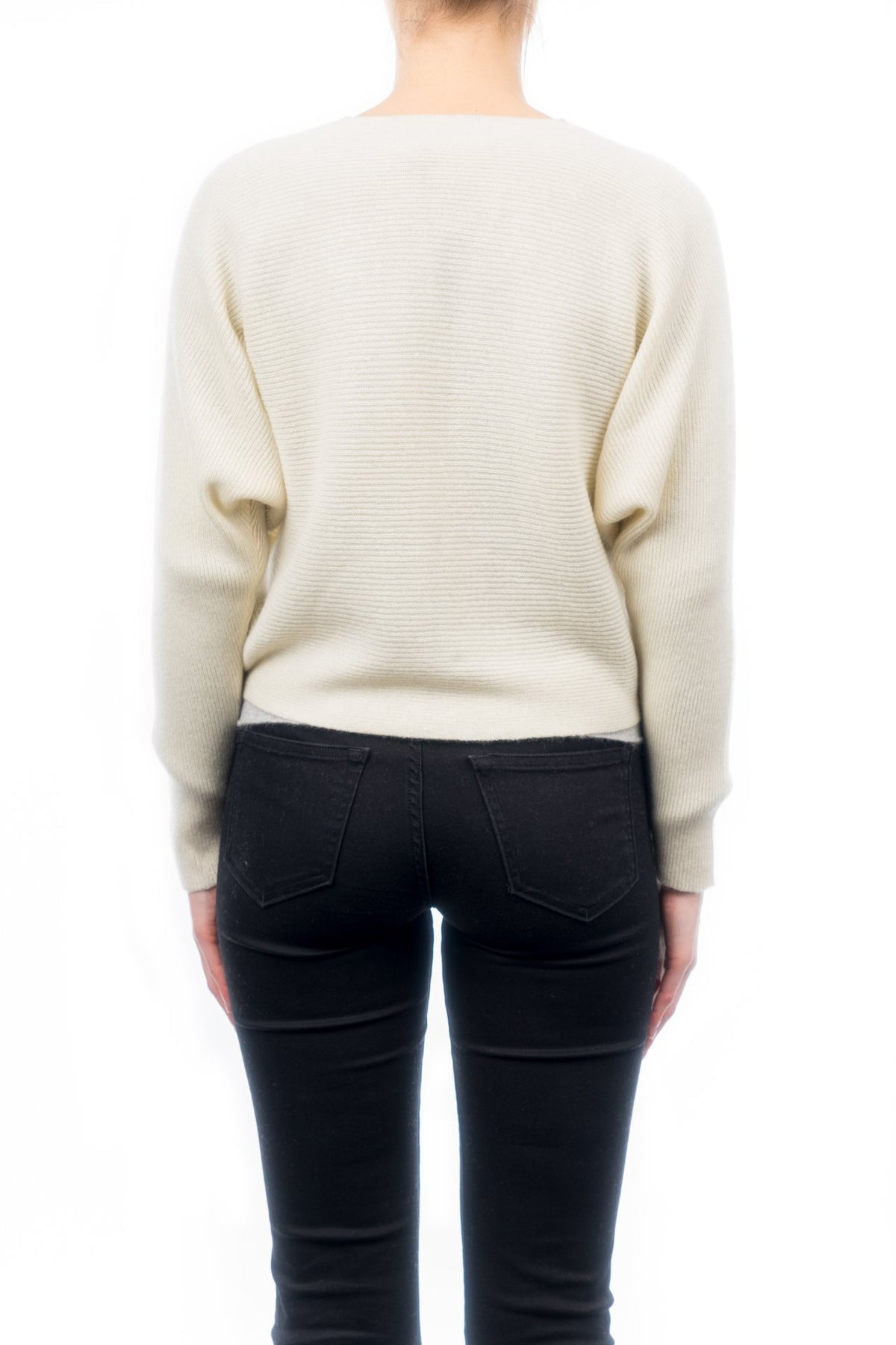 Kurze Strickjacke 100% Kaschmirknöpfen | Dalle Piane Cashmere