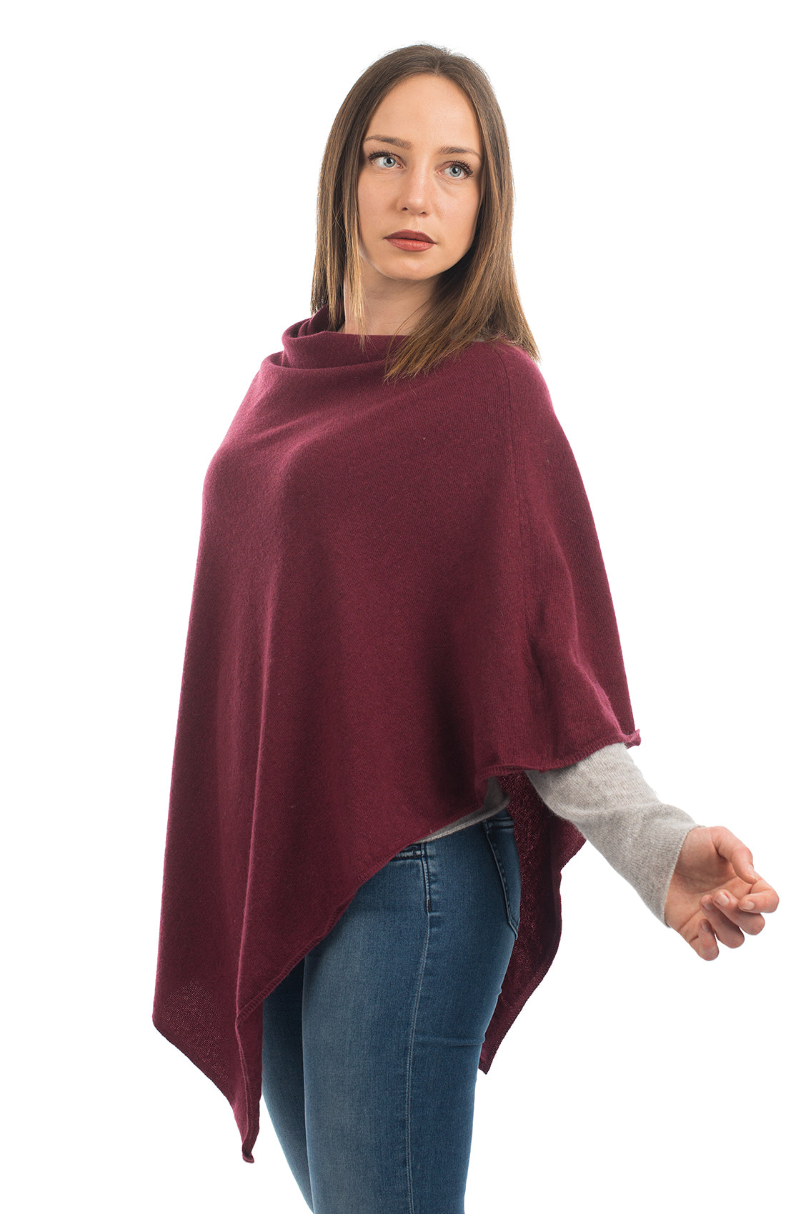Poncho Kaschmir-Mischung | Dalle Piane Cashmere