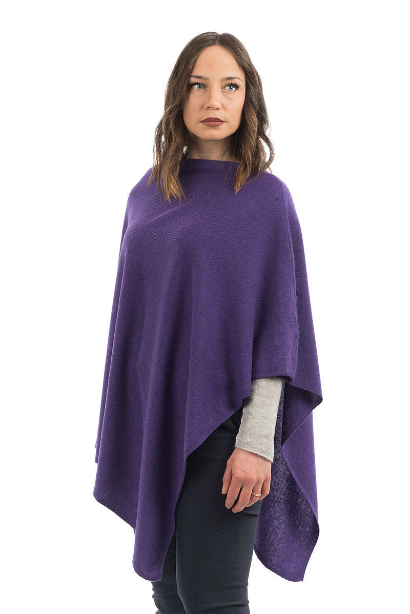 Poncho Kaschmir-Mischung | Dalle Piane Cashmere