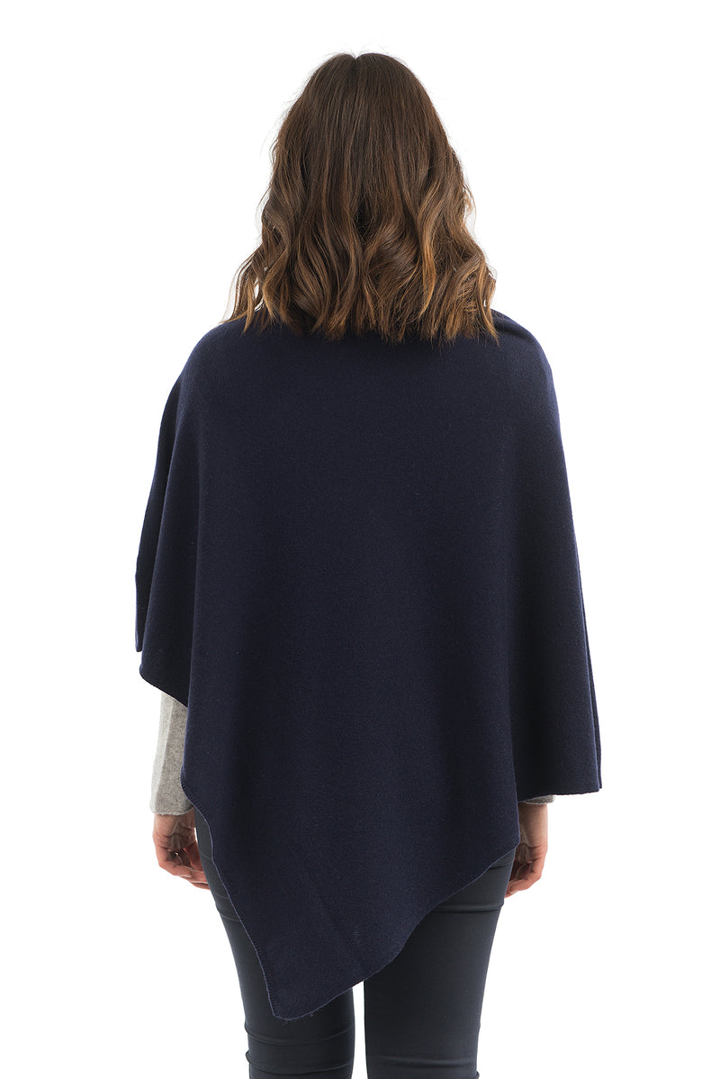 Poncho Kaschmir-Mischung | Dalle Piane Cashmere