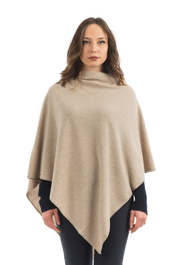 Poncho Kaschmir-Mischung | Dalle Piane Cashmere