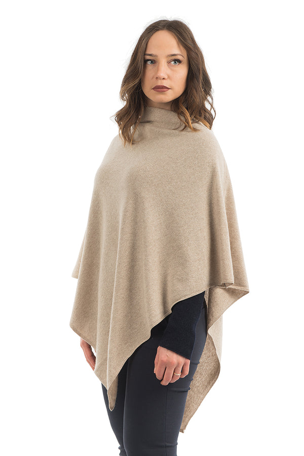 Poncho Kaschmir-Mischung | Dalle Piane Cashmere