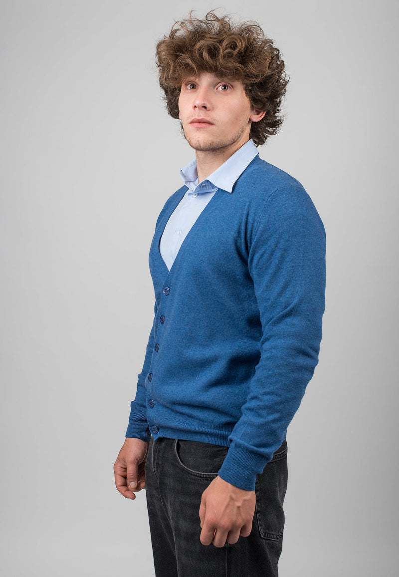 Cardigan misto cashmere | Dalle Piane Cashmere