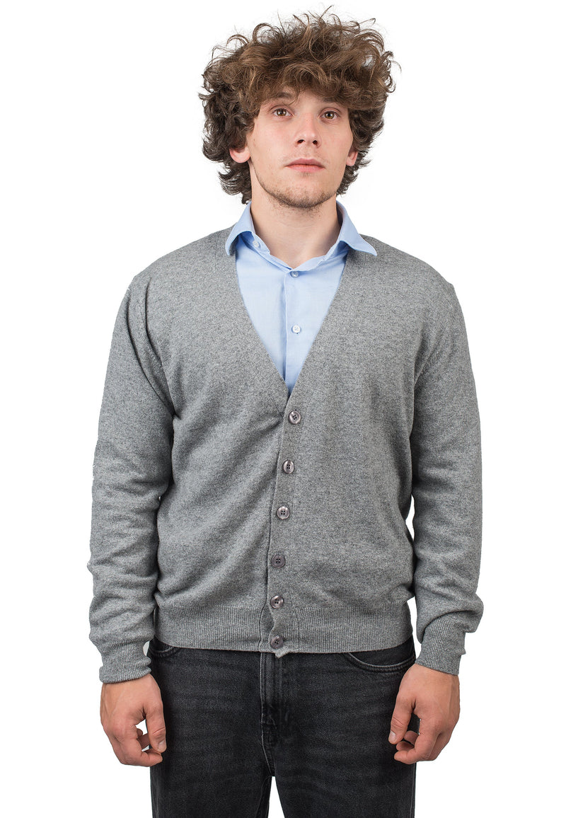 Cardigan misto cashmere | Dalle Piane Cashmere