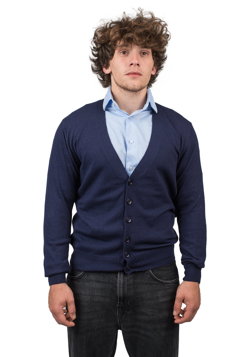 Cardigan misto cashmere | Dalle Piane Cashmere