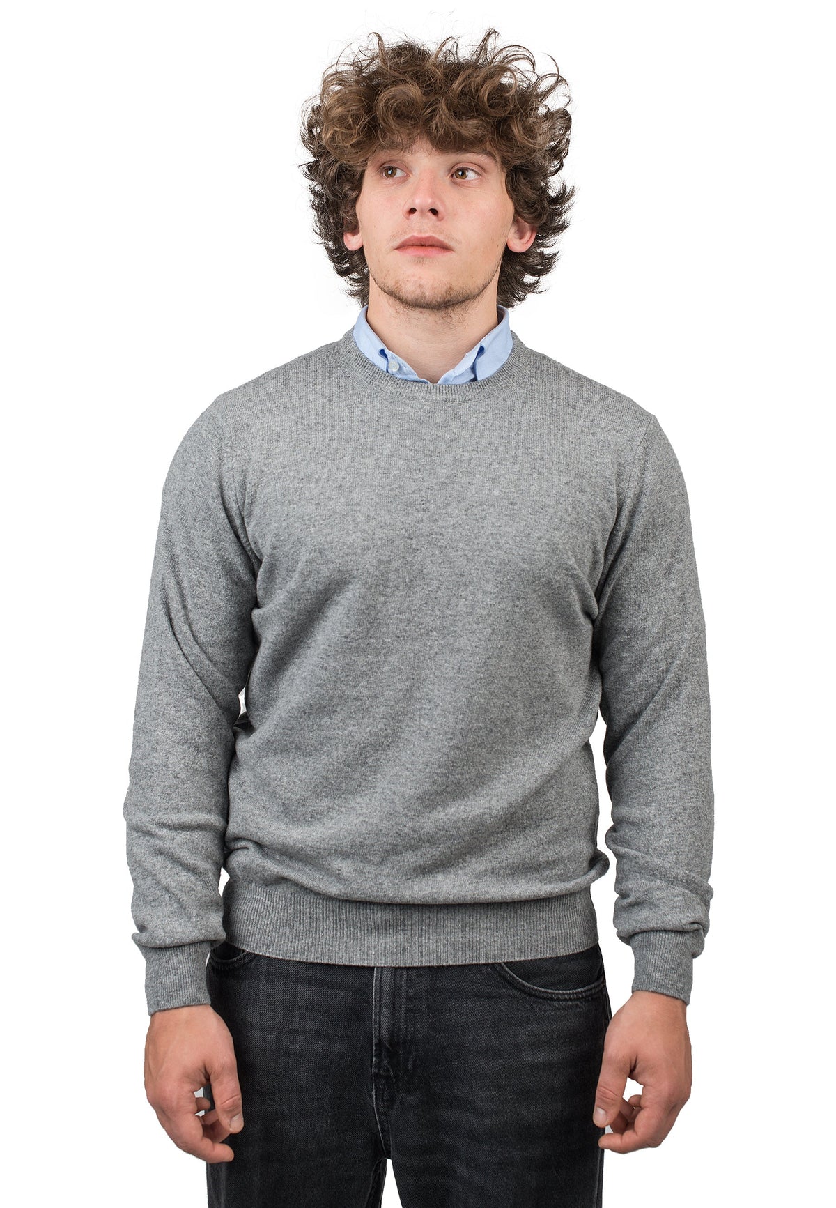 Girocollo misto cashmere | Dalle Piane Cashmere